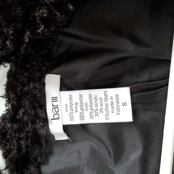 Fuzzy Black jacket - Picture 4 of 6